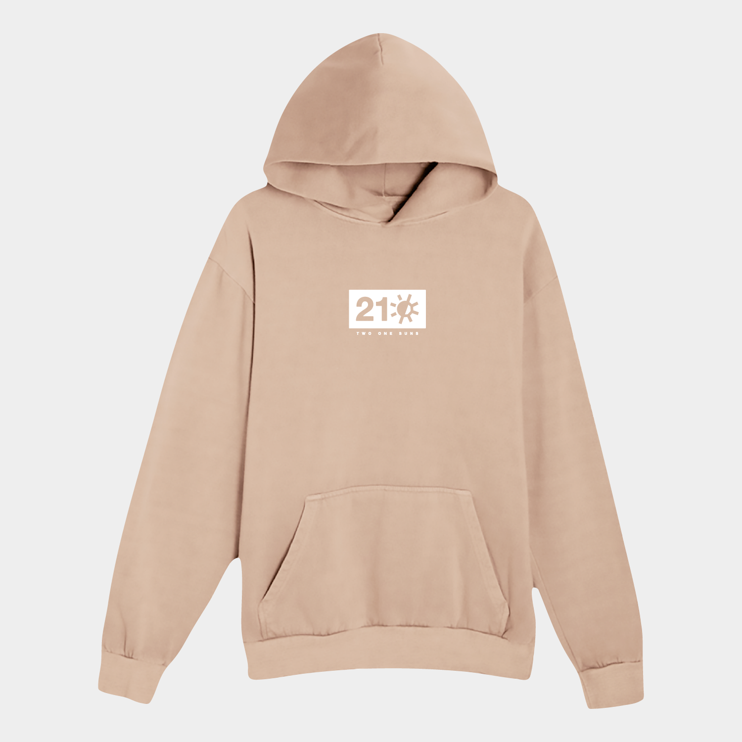 21Suns] Pullover Hoodie - Sand – Two One Suns