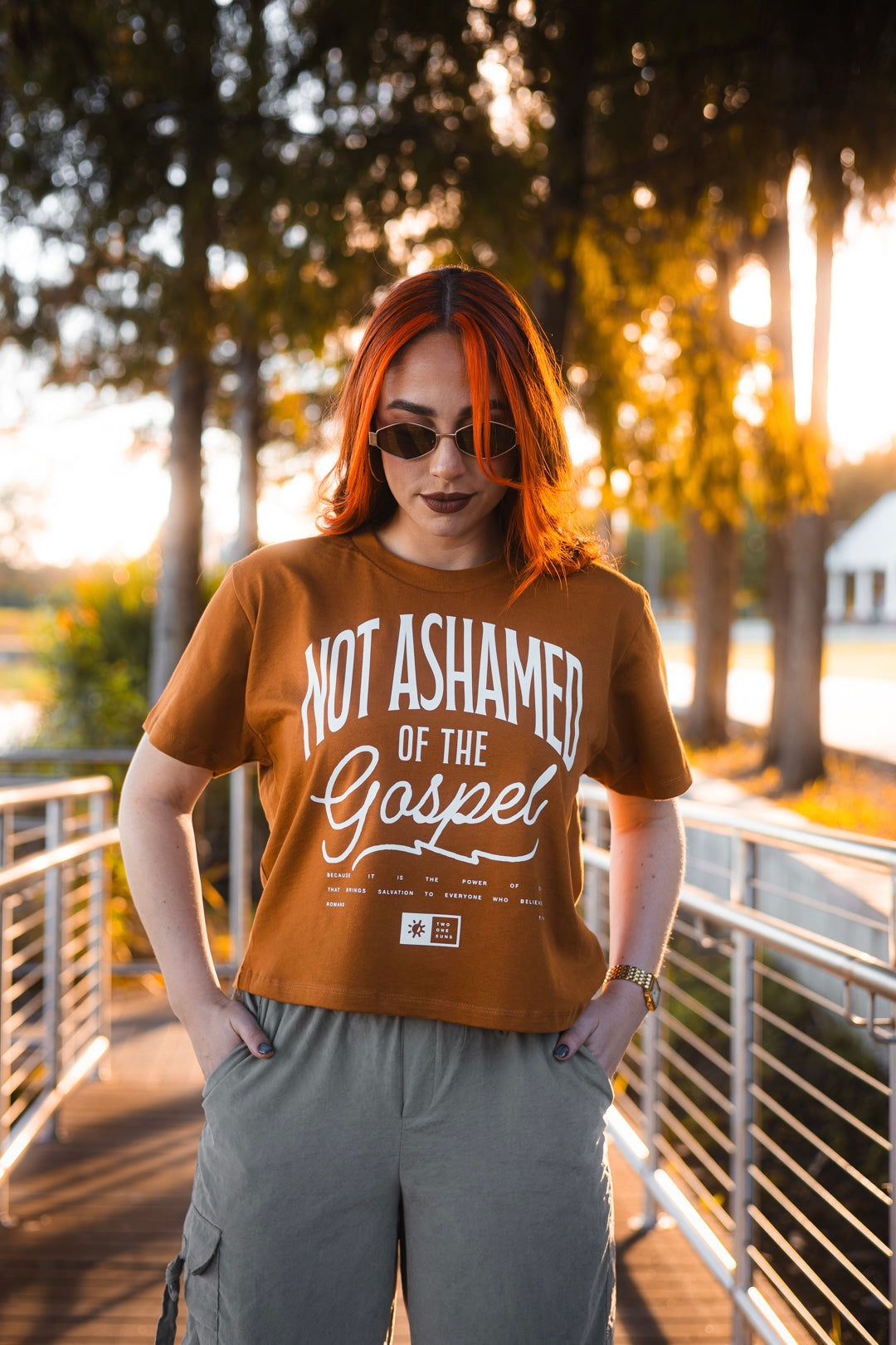 [Not Ashamed] Cropped Tee