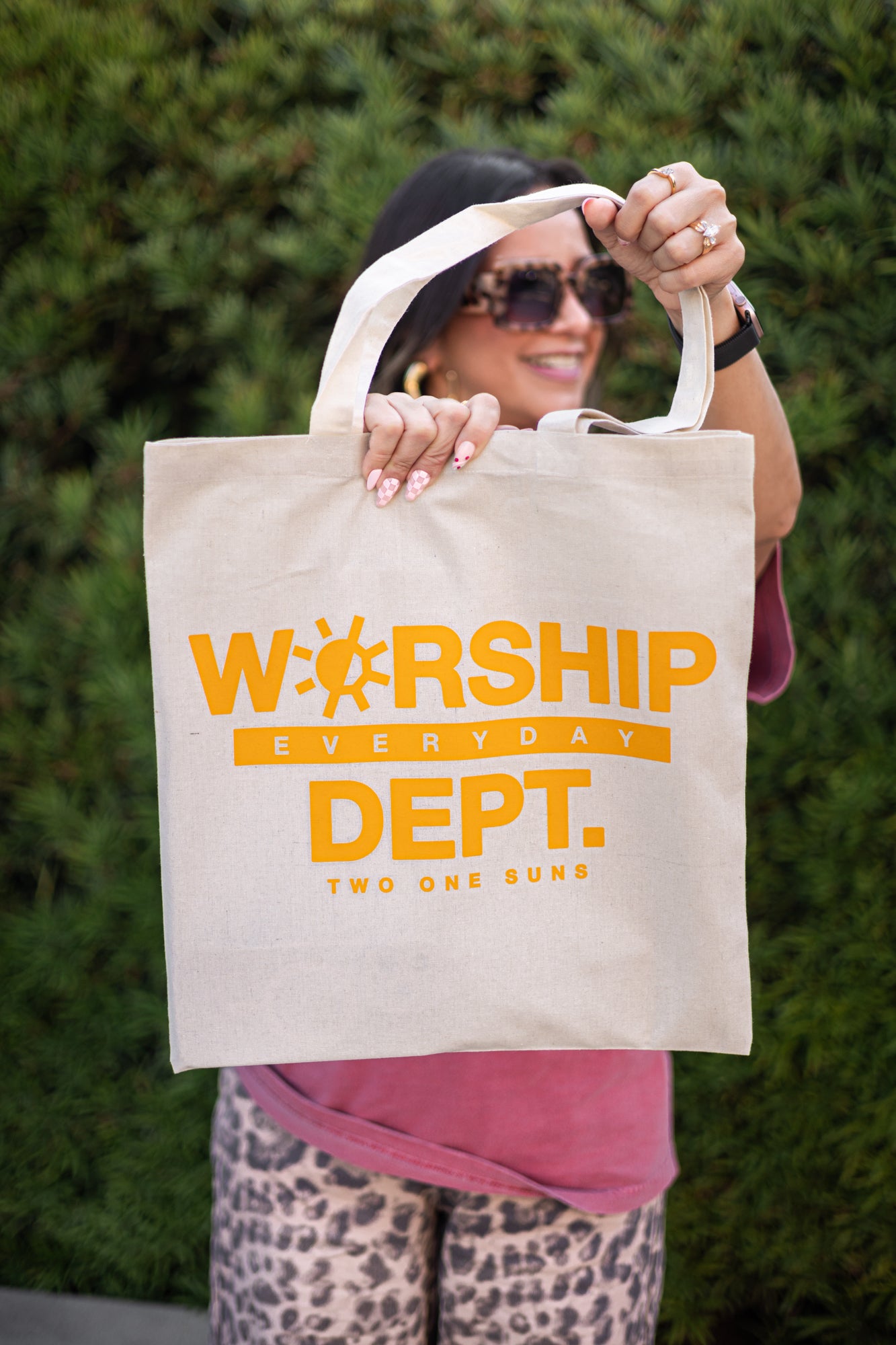 [Worship Everyday Dept.] Tote Bag - Natural