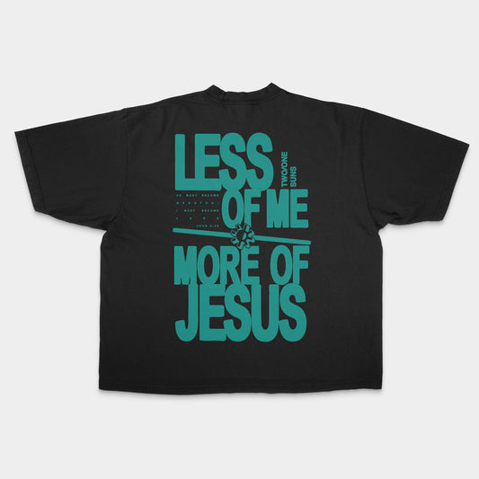 [LESS of ME / MORE of JESUS] Oversized Boxy T-shirt
