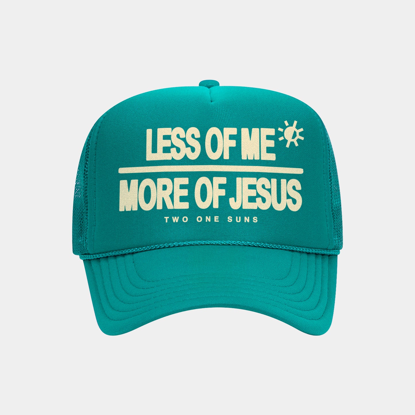 [LESS of ME / MORE of JESUS] Trucker Hat