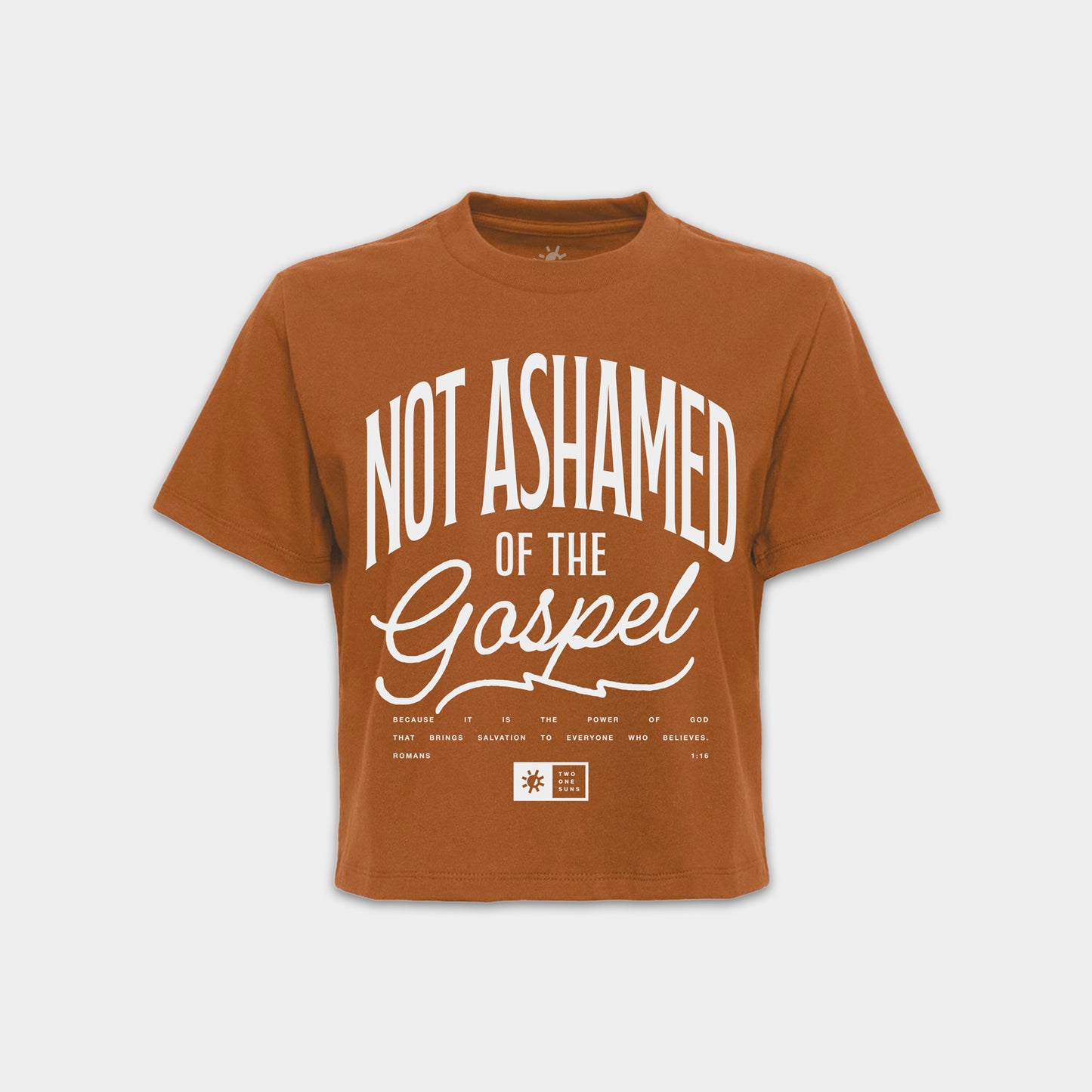 [Not Ashamed] Cropped Tee