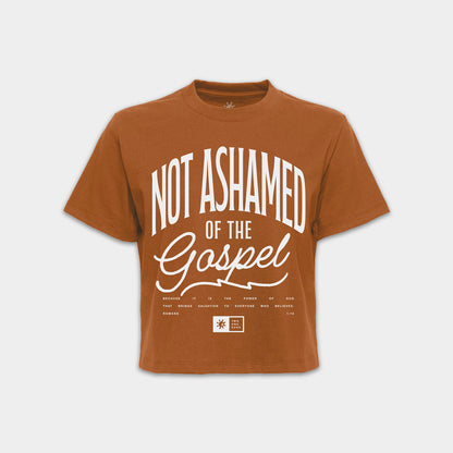 [Not Ashamed] Cropped Tee