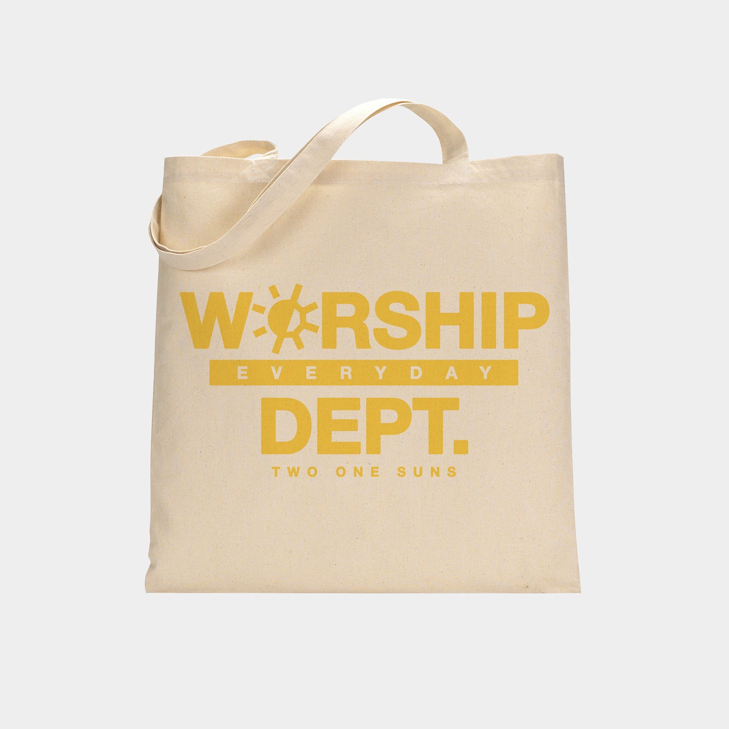 [Worship Everyday Dept.] Tote Bag - Natural